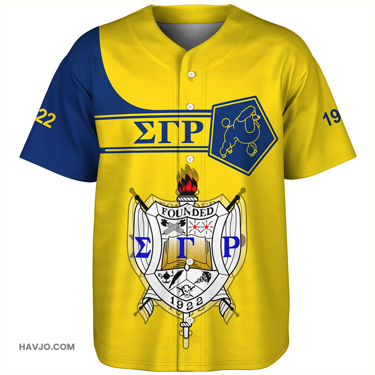 Sigma Gamma Rho Custom Simple Style Baseball Jersey