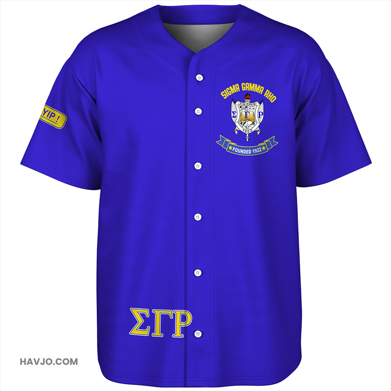 Sigma Gamma Rho Greater Service And Greater Progress Baseball Jersey