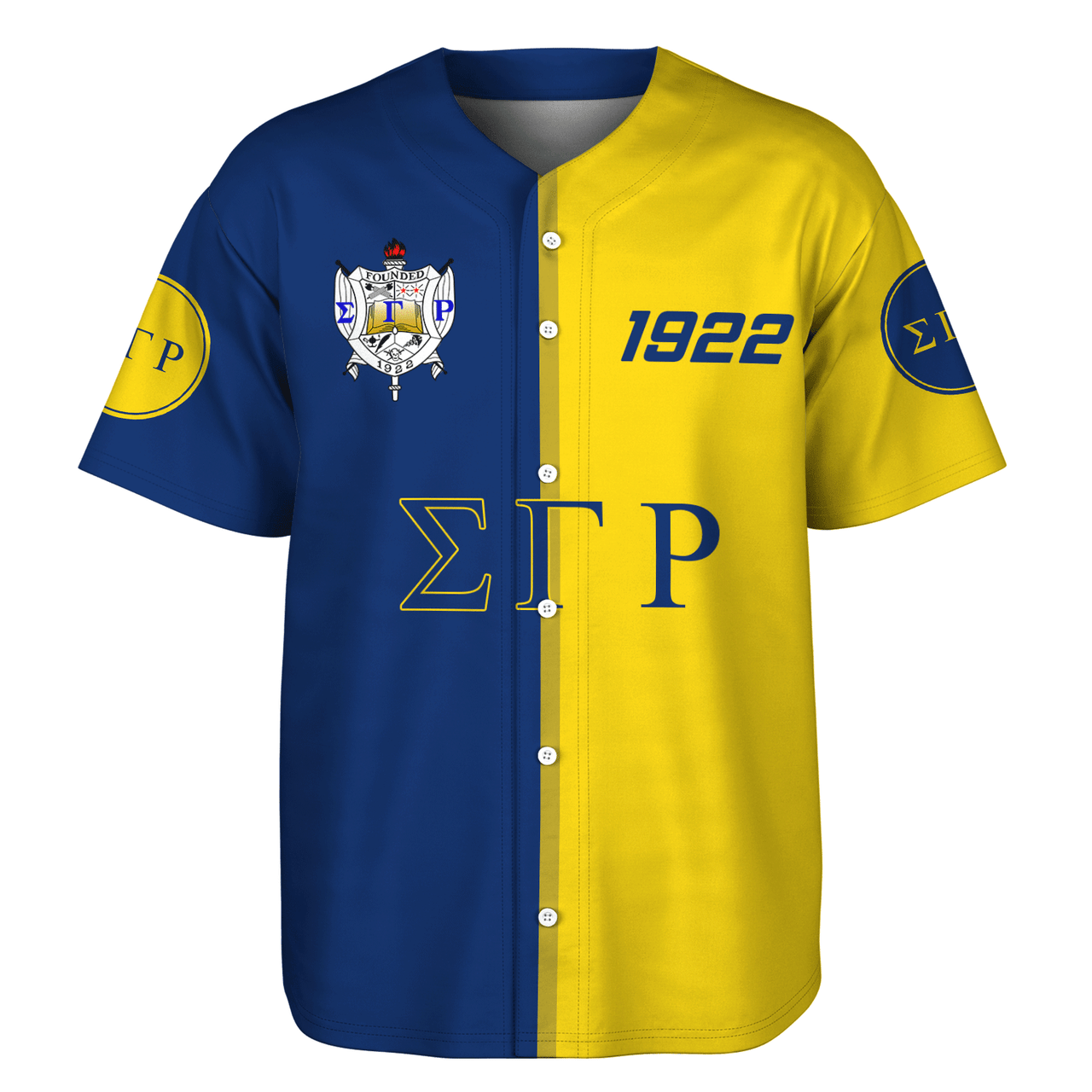 Sigma Gamma Rho Half Circle Baseball Jersey