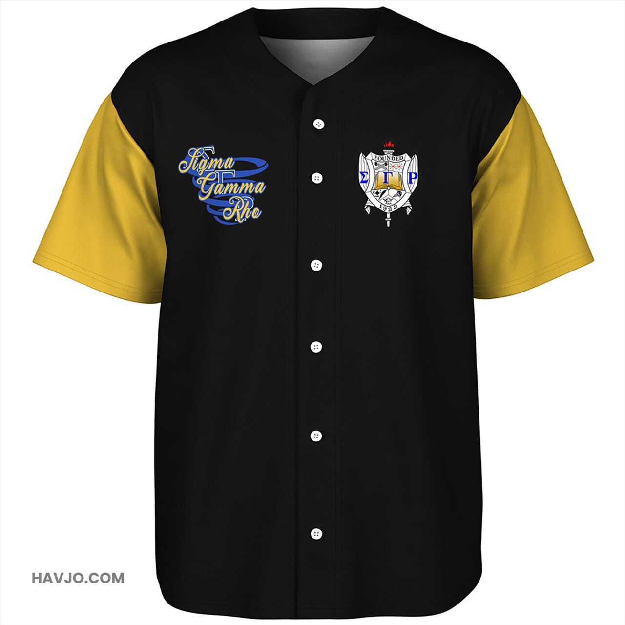 Sigma Gamma Rho I Am Rho Girl Baseball Jersey