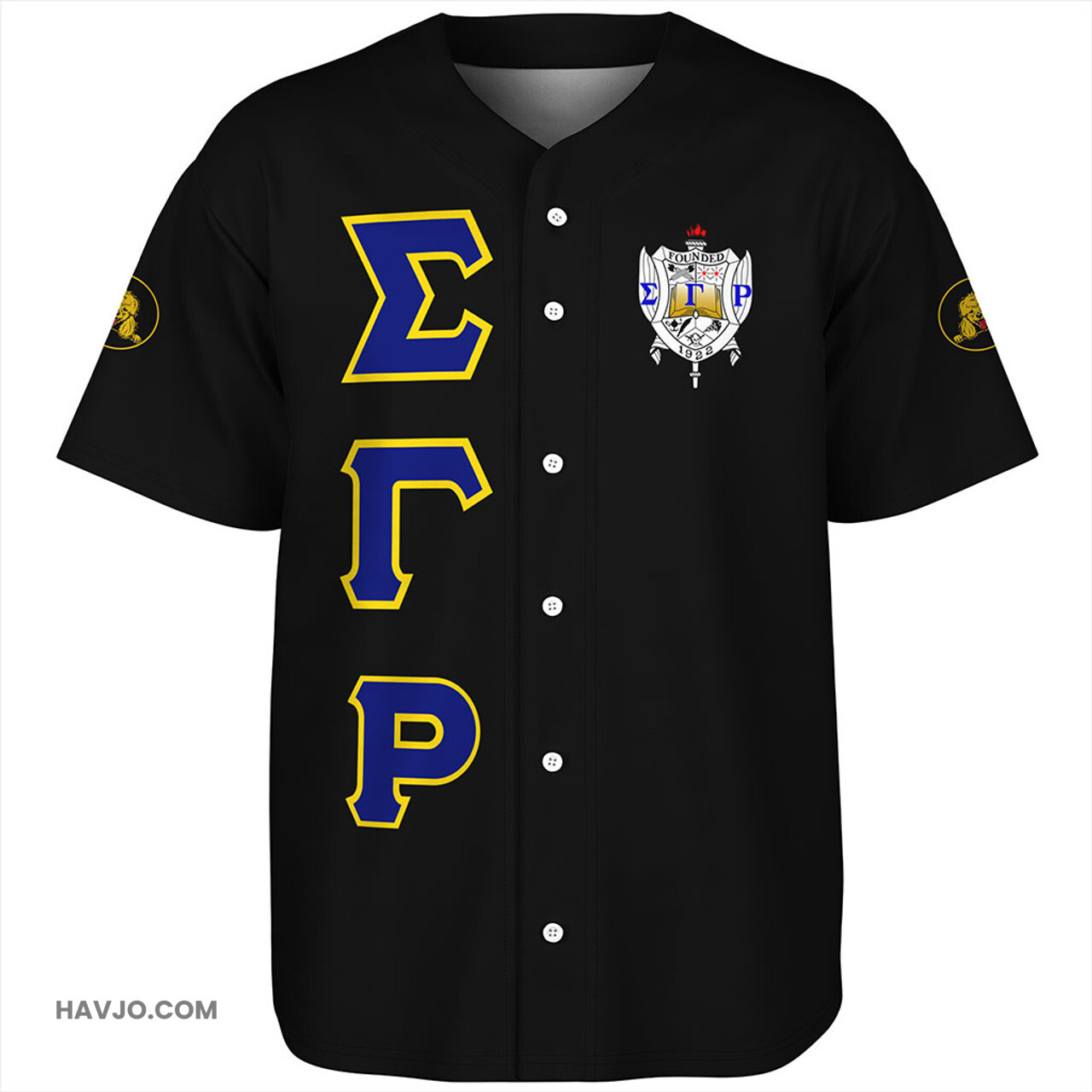 Sigma Gamma Rho Letter Baseball Jersey