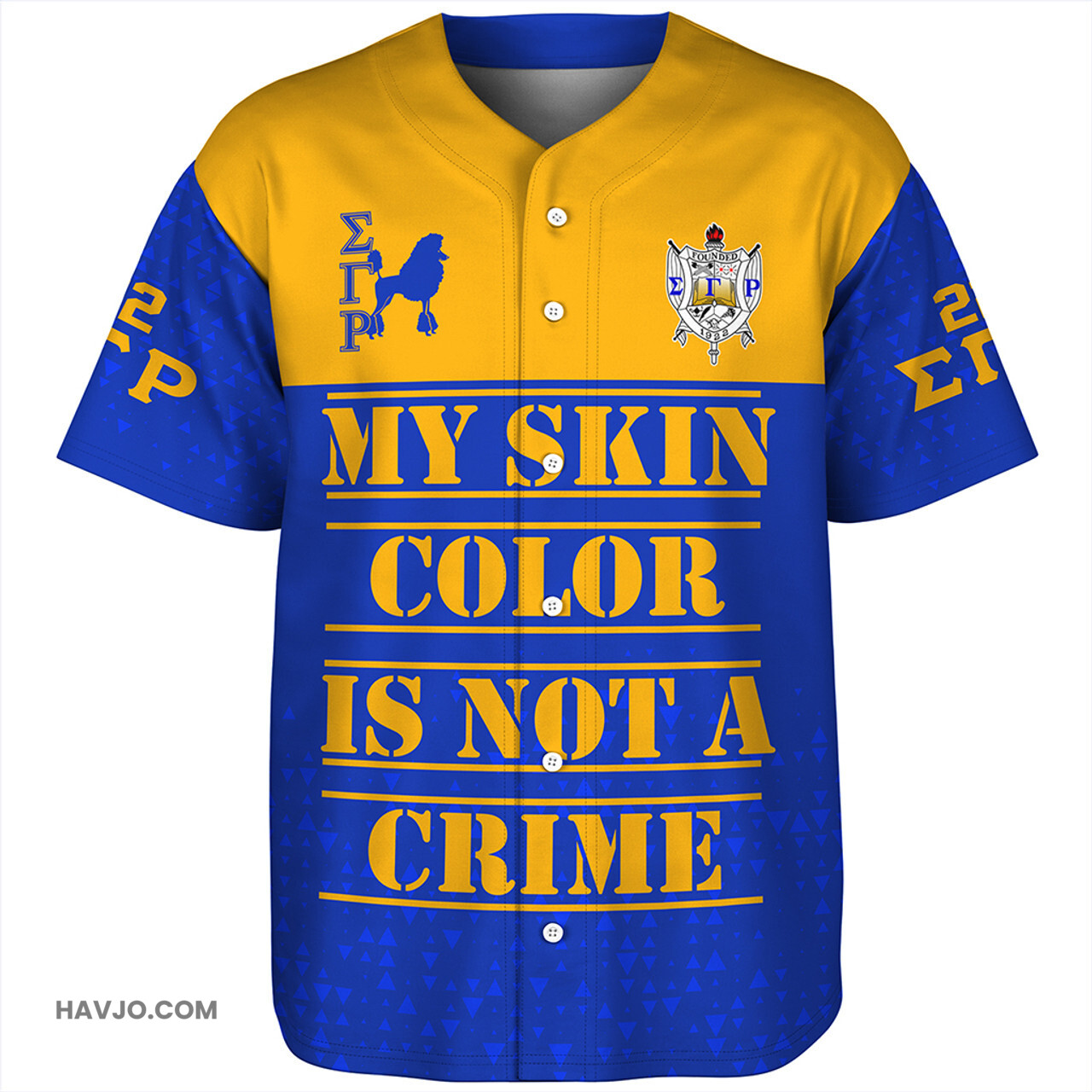 Sigma Gamma Rho Sorority Baseball Jersey
