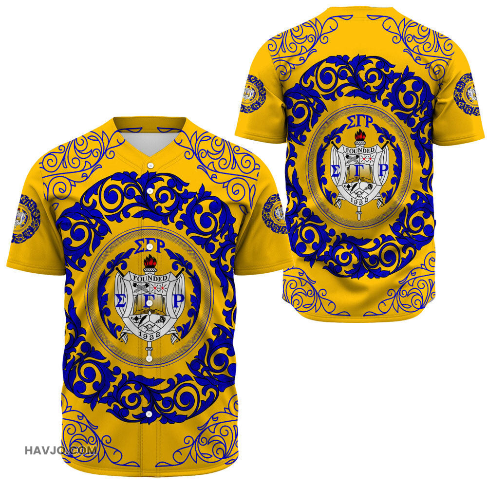 Sigma Gamma Rho Sororitys Baseball Jersey