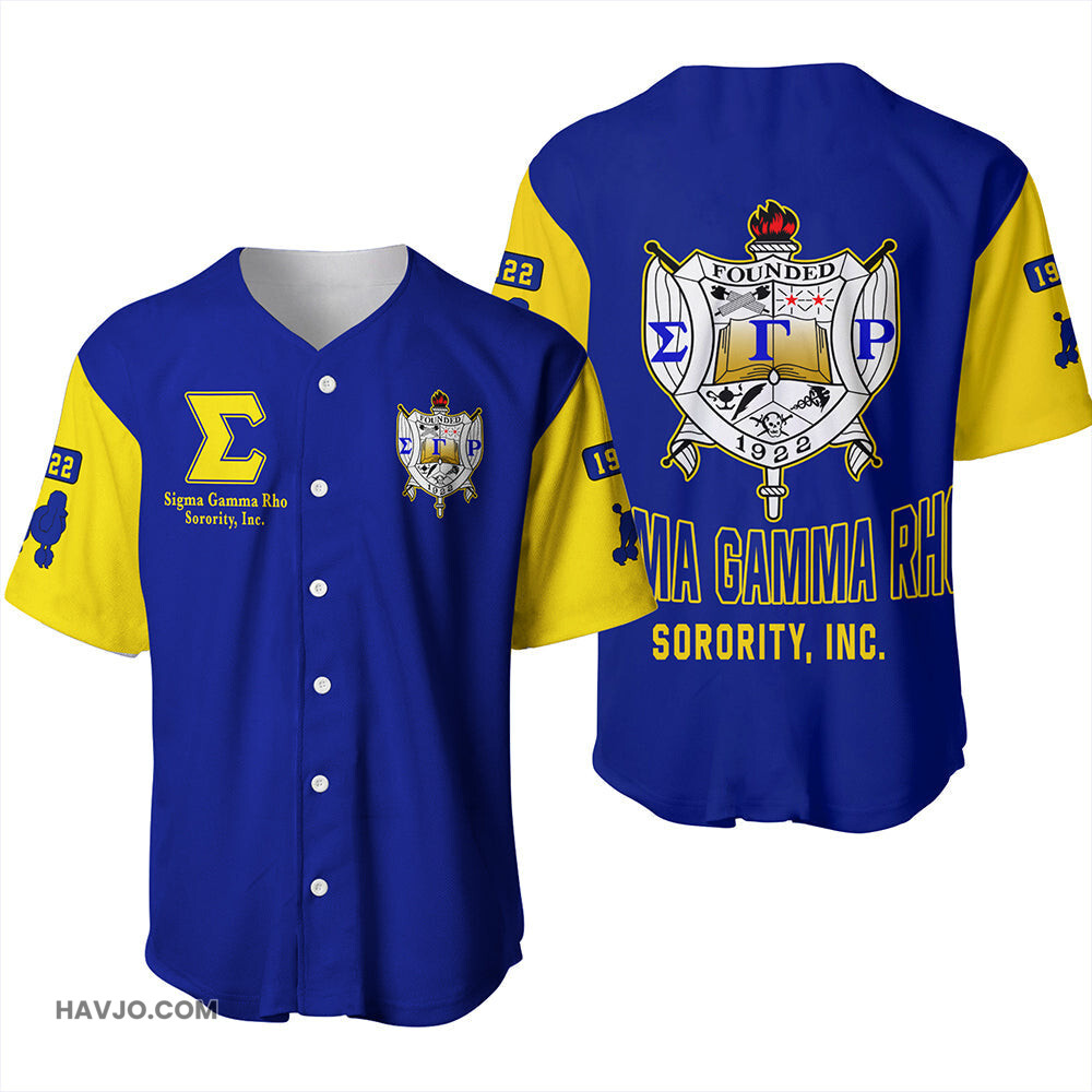 Sigma Gamma Rho Varsity Baseball Jersey