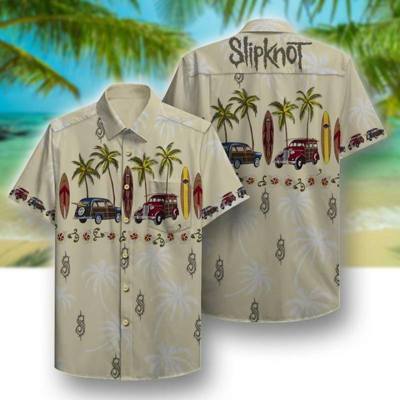 Slipknot Hawaiian Ii Hawaiian Shirt Tropical Aloha Button Up