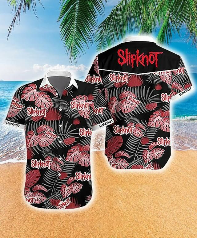 Slipknot Hawaiian Iii Hawaiian Shirt Tropical Aloha Button Up