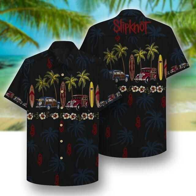 Slipknot Hawaiian Iv Hawaiian Shirt Tropical Aloha Button Up
