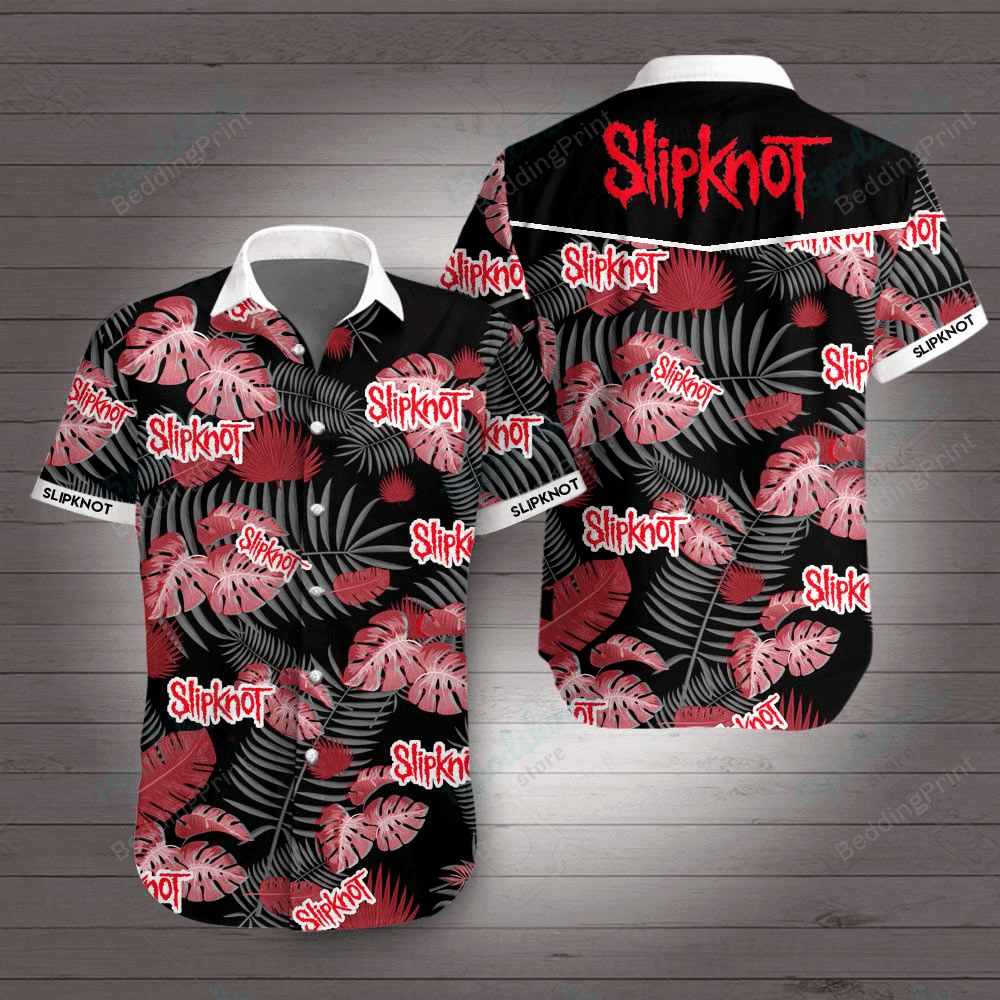 Slipknot Hawaiian Shirt Tropical Aloha Button Up