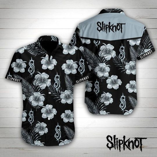 Slipknot Hawaiian Shirt Tropical Aloha Button Up