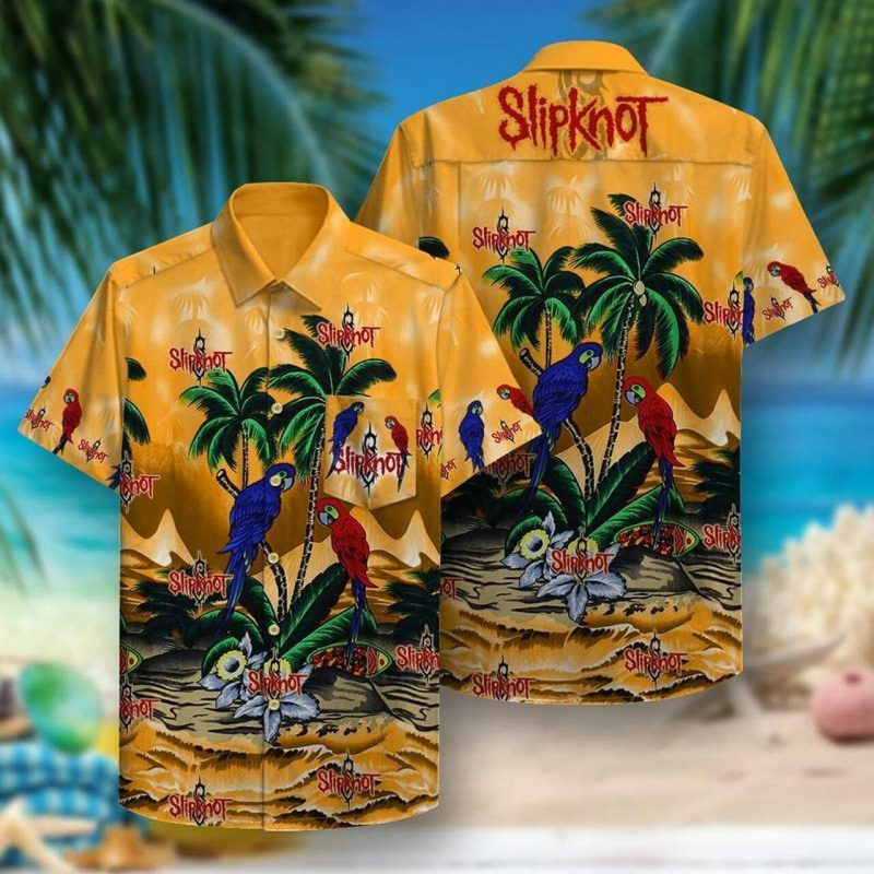 Slipknot Hawaiian Vi Hawaiian Shirt Tropical Aloha Button Up