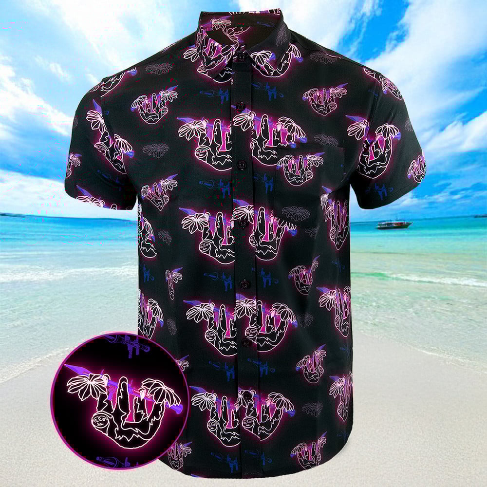 Slow N Steady Hawaiian Shirt Summer Button Shirts Great Gifts For Dudes