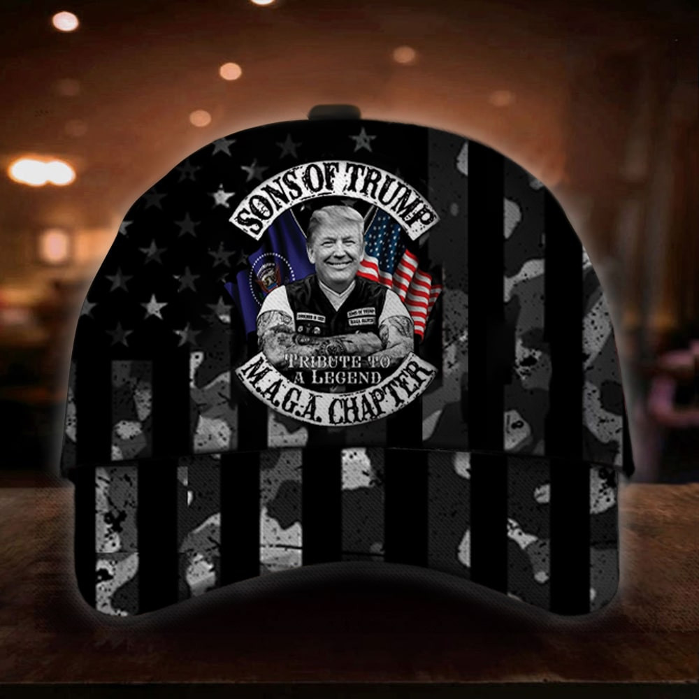 Son Of Trump 2024 MAGA Chapter Hawaiian Shirt Eagle Donald Trump Button Up Shirt - Image 5