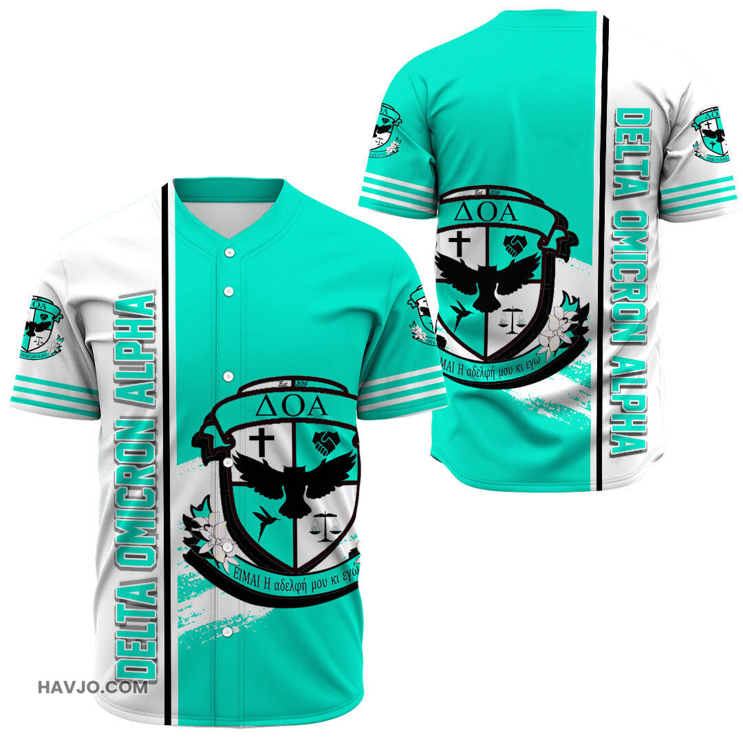 Sorority Delta Omicron Alpha Baseball Jersey