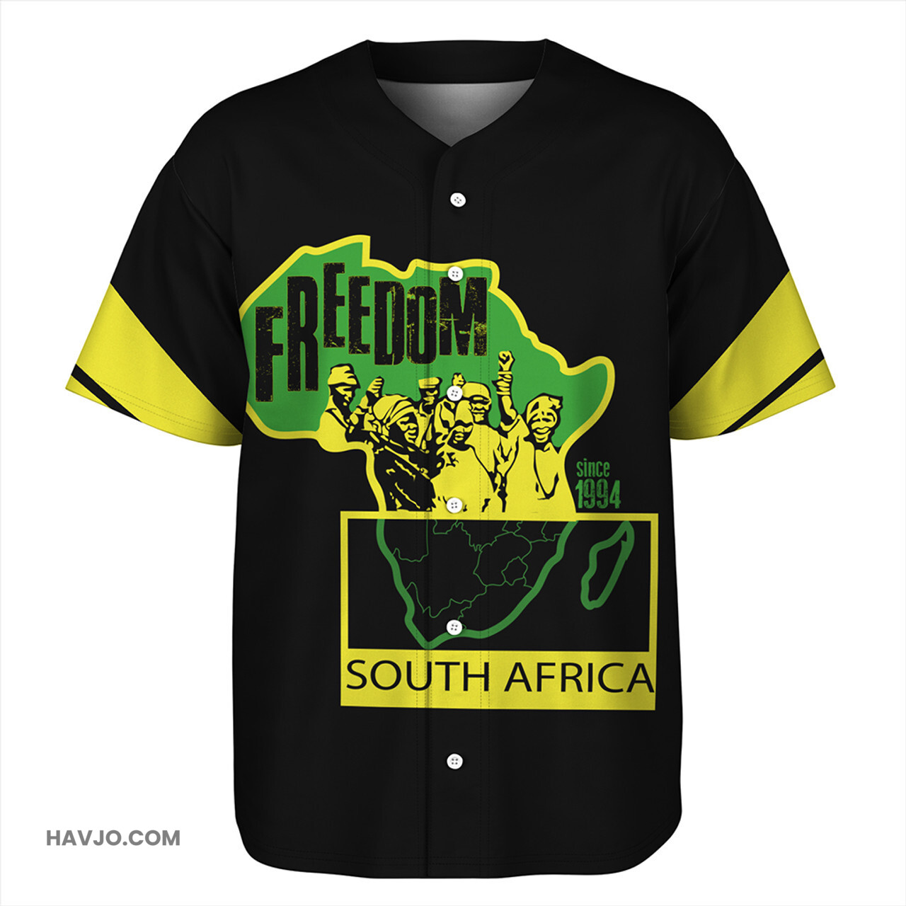 South Africa Freedom Since 1994 Baseball Jersey