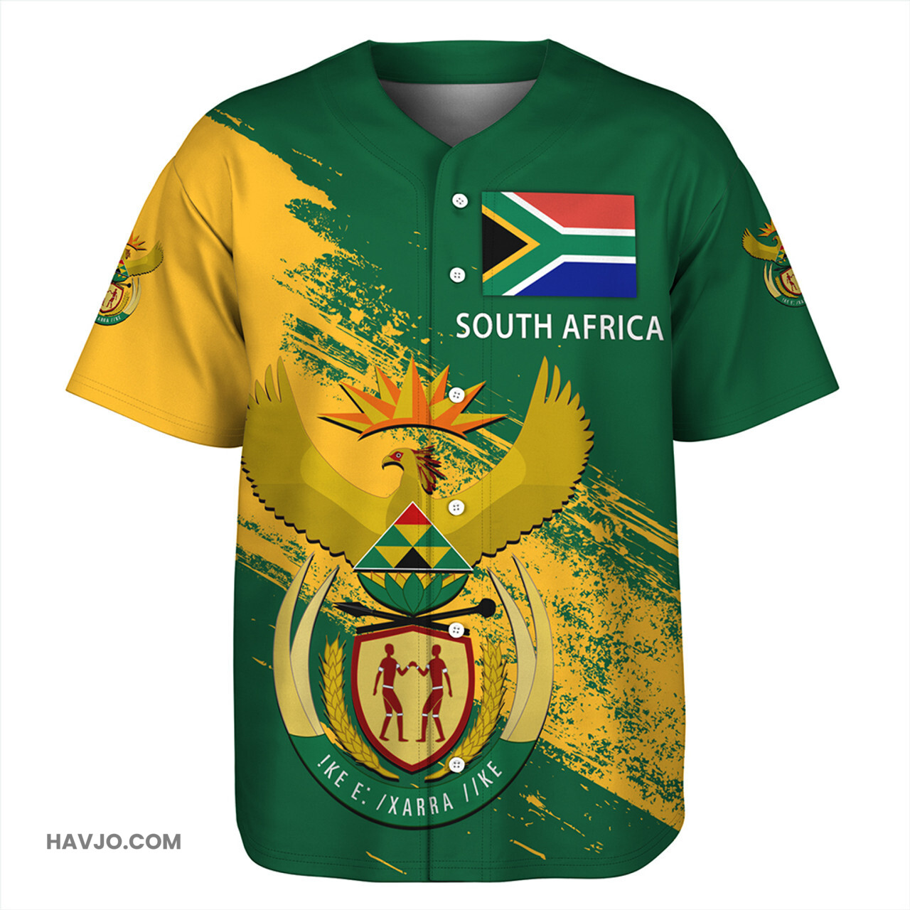 South Africa Special Style Baseball Jersey