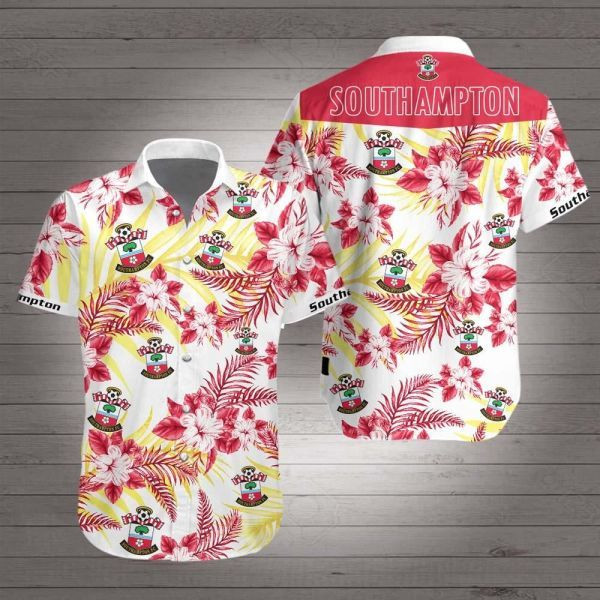 Southampton Hawaiian Shirt Tropical Aloha Button Up