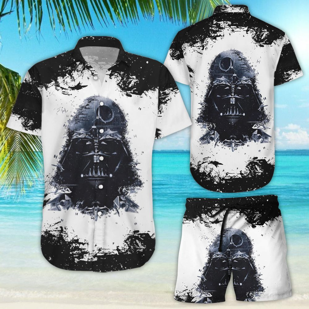 Star War Darth Vader Hawaiian Shirt Tropical Aloha Button Up
