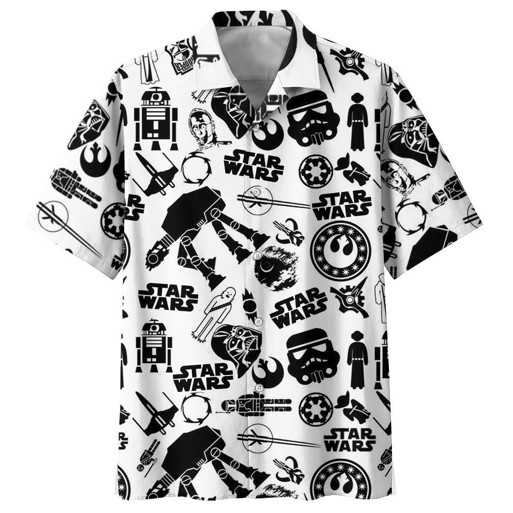 Star Wars Amazing Memory Hawaiian Shirt Tropical Aloha Button Up