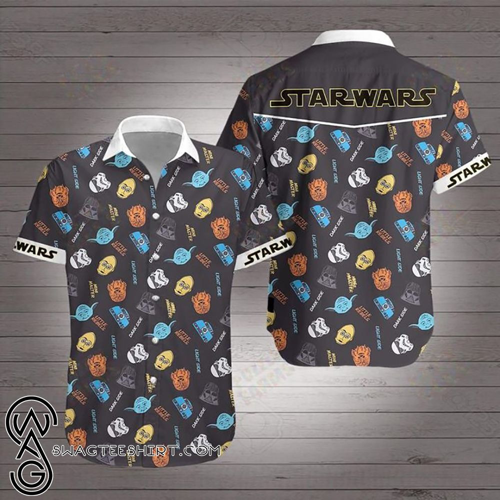 Star Wars Hawaiian Shirt Tropical Aloha Button Up
