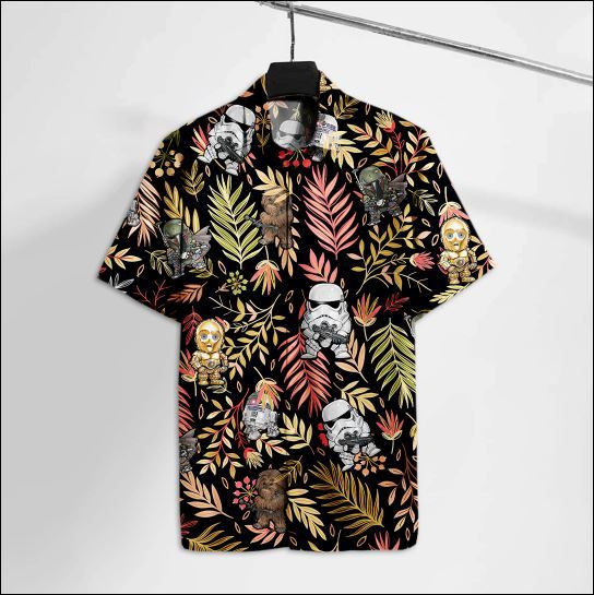 Star Wars Hawaiian Shirt Tropical Aloha Button Up