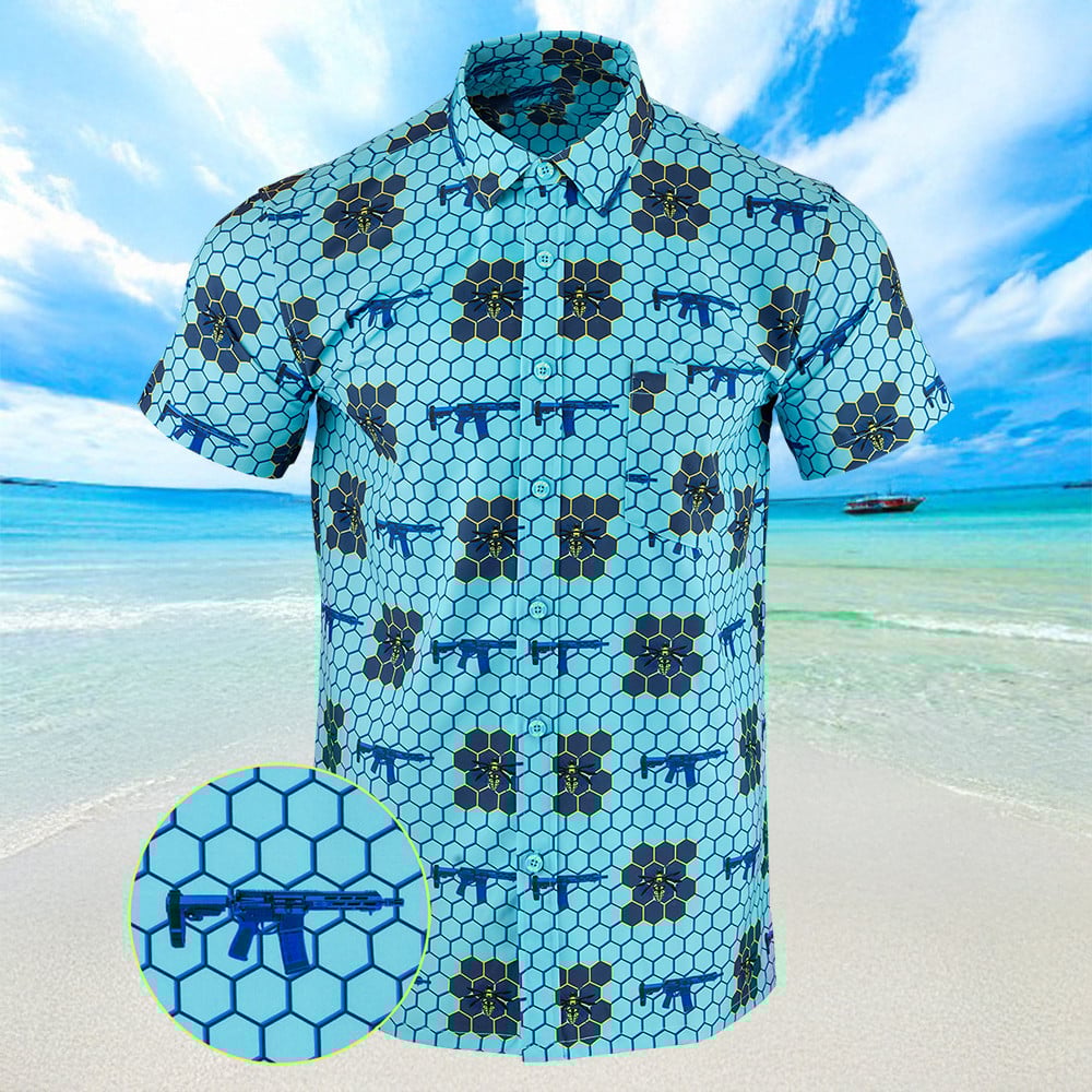 Sting Op V2 Hawaiian Shirt Summer Short Sleeve Button Down Shirts Gifts For Father