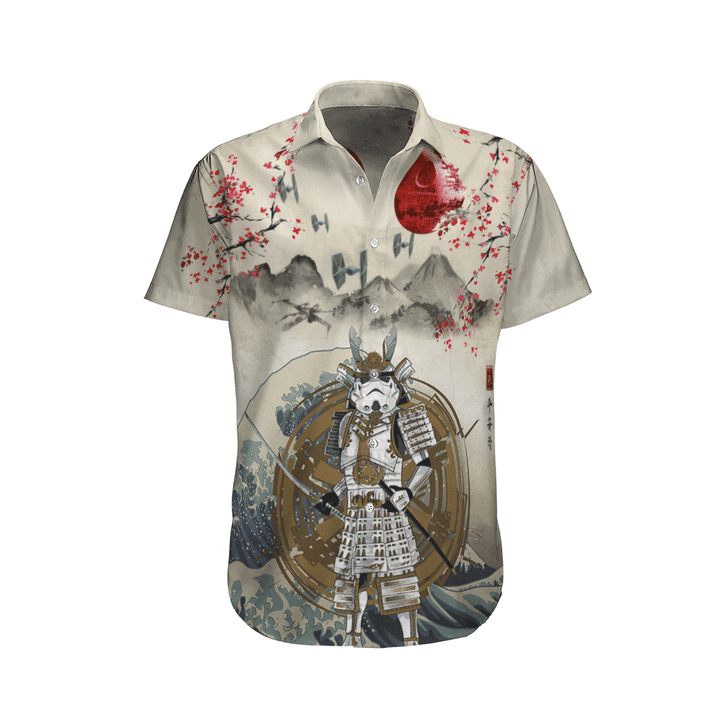 Stormtrooper Samurai Star Wars Shirts Star Wars Hawaiian Shirt Tropical Aloha Button Up