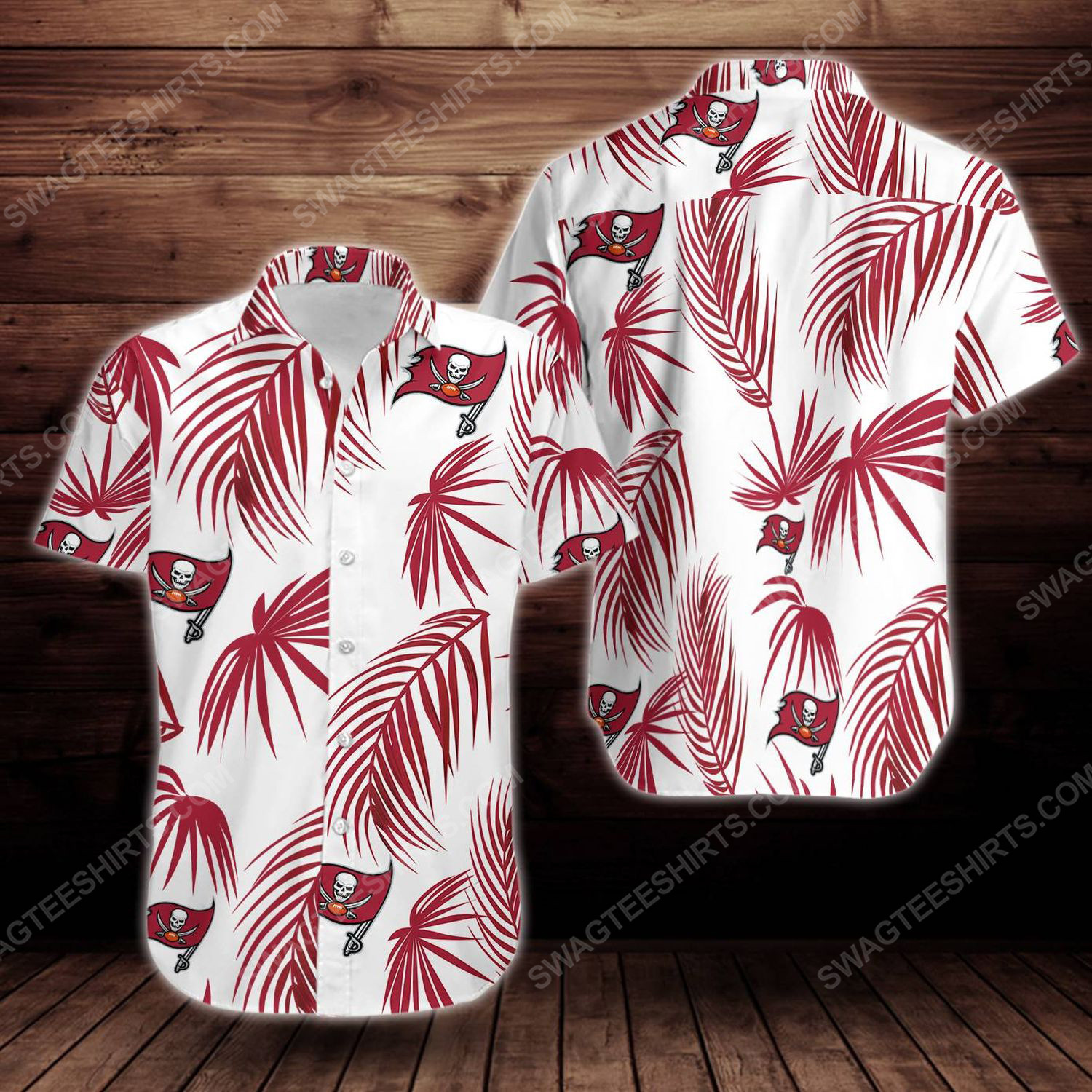 Summer Tampa Bay Buccaneers Maria Hawaiian Shirt Tropical Aloha Button Up