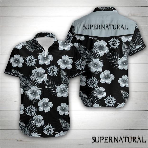 Supernatural Hawaiian Shirt Tropical Aloha Button Up