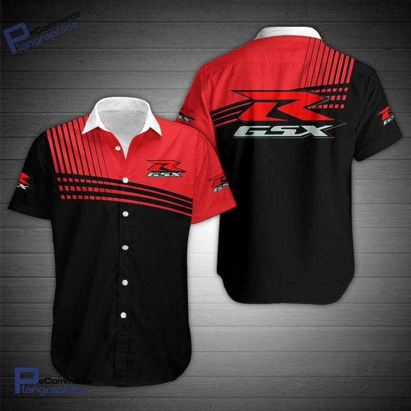 Suzuki Grsx All Over Print Aloha Shirt Hawaiian Shirt Tropical Aloha Button Up