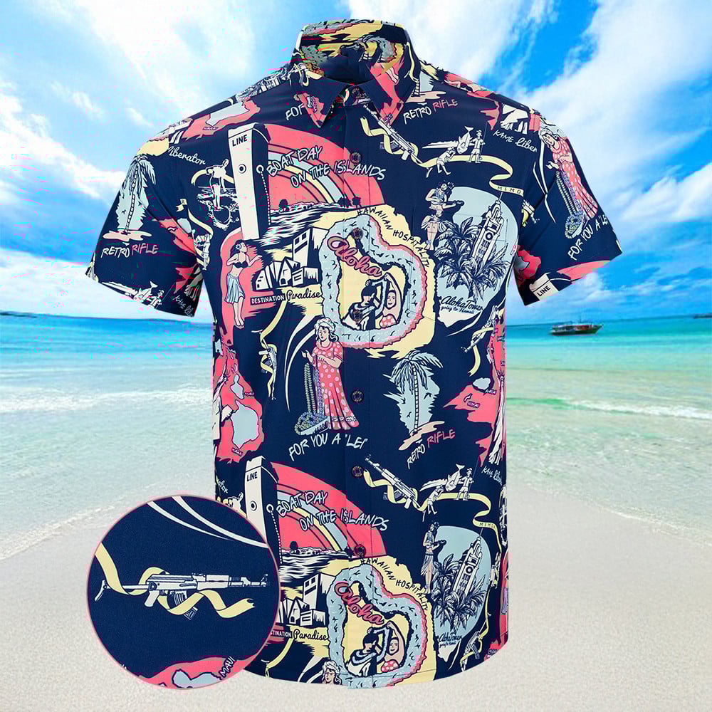 Swayze Hawaiian Shirt Summer Button Up Shirts For Men Boyfriend Gifts