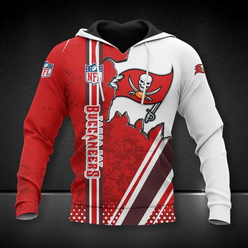 Tampa Bay Buccaneers All Over Print NFL 3D All Over Print Hoodie