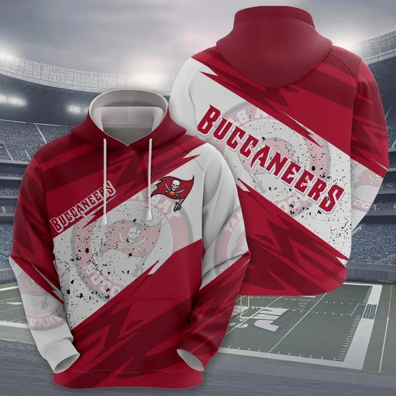 Tampa Bay Buccaneers NFL 3D All Over Print Hoodie