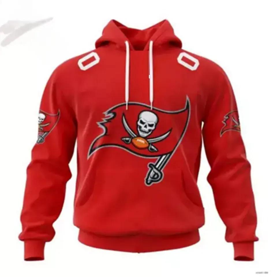 Tampa Bay Buccaneers Personalized Name And NumberNFL 3D All Over Print Hoodie