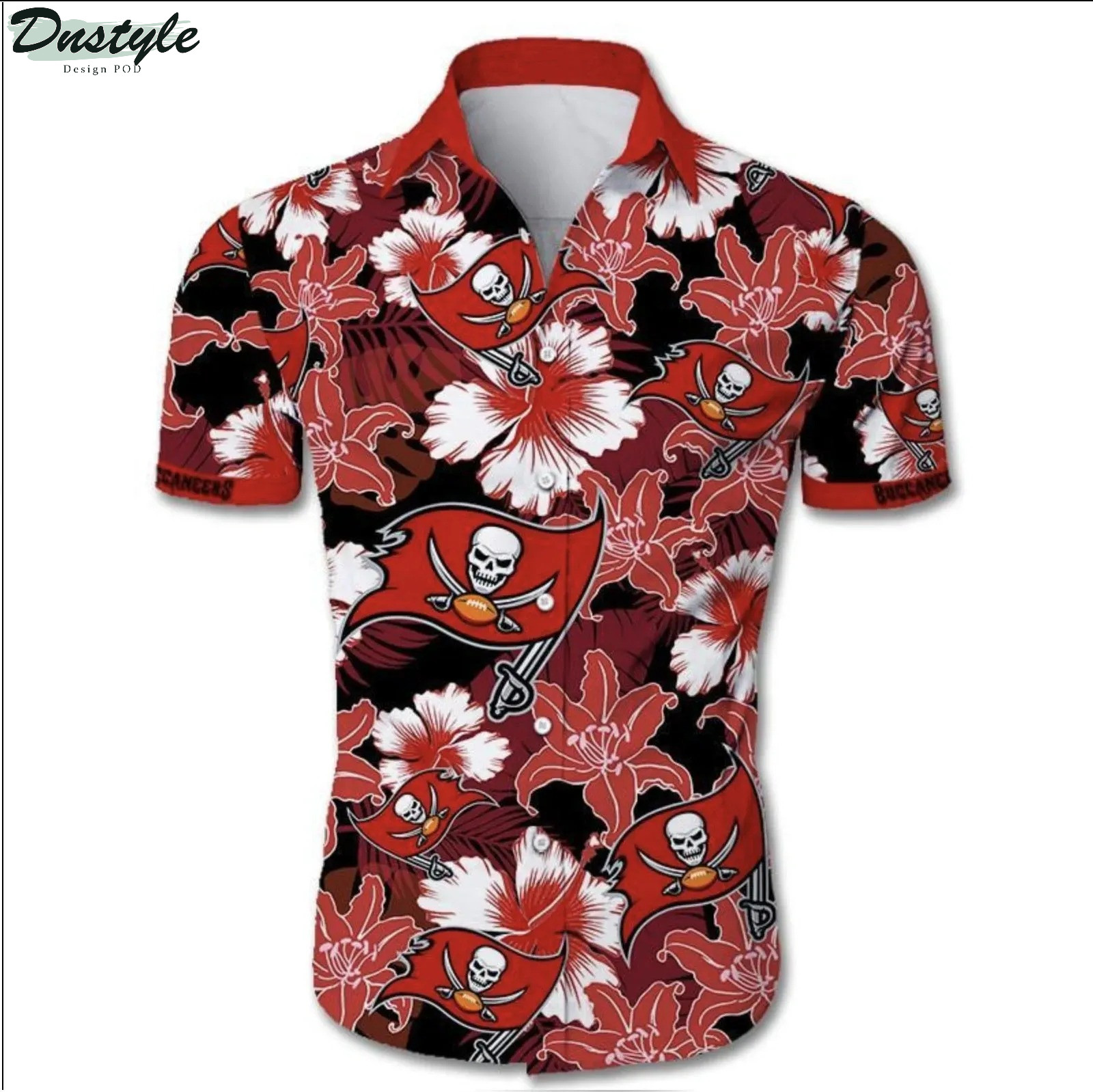 Tampa Bay Buccaneers Tropical Hawaiian Shirt Tropical Aloha Button Up