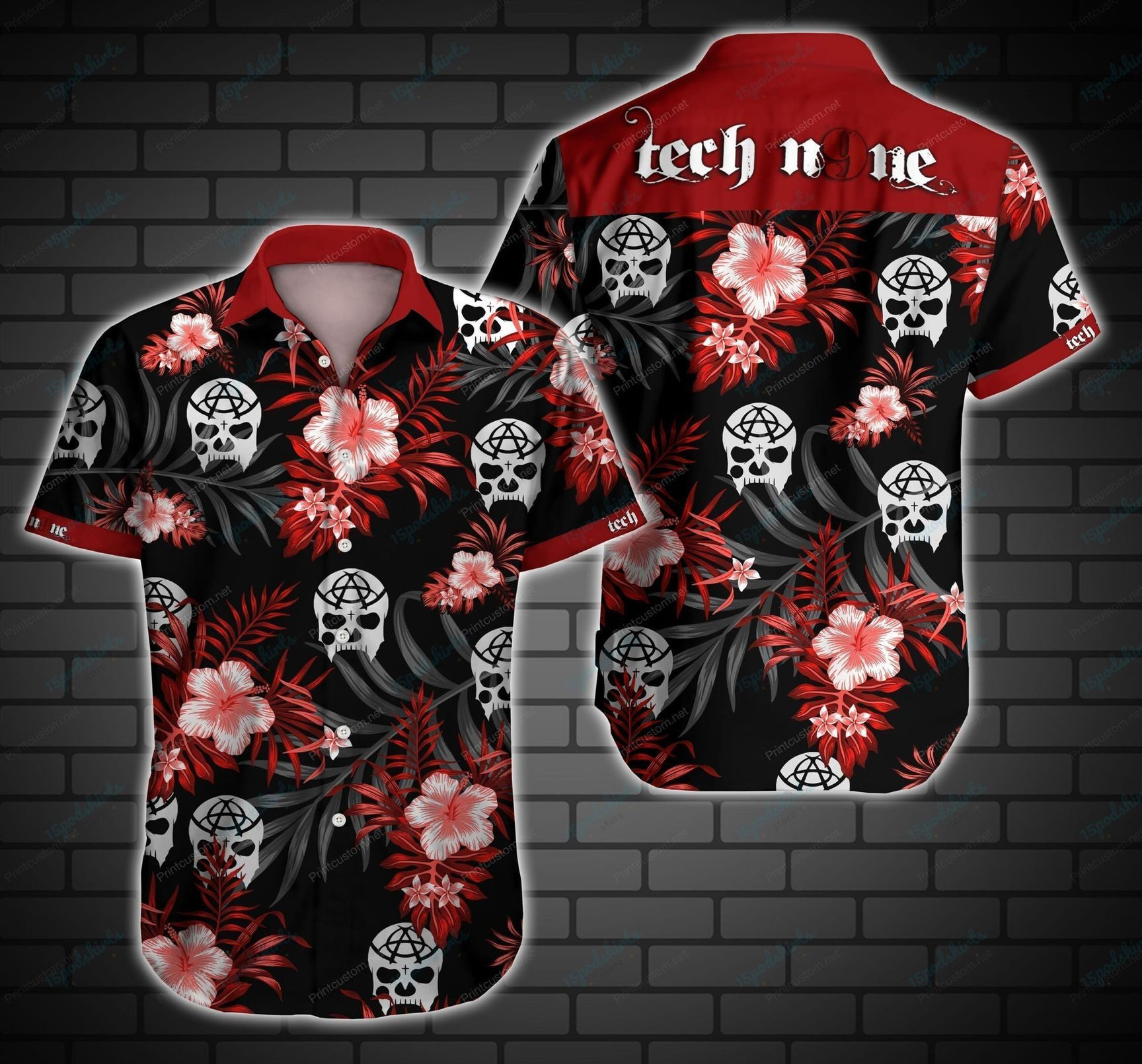 Tech N9ne Style 2 Hawaiian Shirt Tropical Aloha Button Up