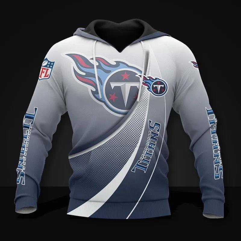 Tennessee Titans NFL 3D All Over Print Hoodie