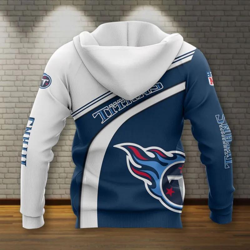 Alternative view of Tennessee Titans NFL3D All Over Print Hoodie