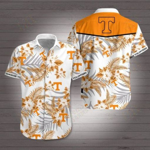Tennessee Volunteers Hawaiian Shirt Tropical Aloha Button Up