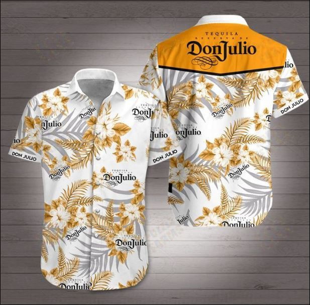 Tequila Donjulio 3d Hawaiian Shirt Tropical Aloha Button Up