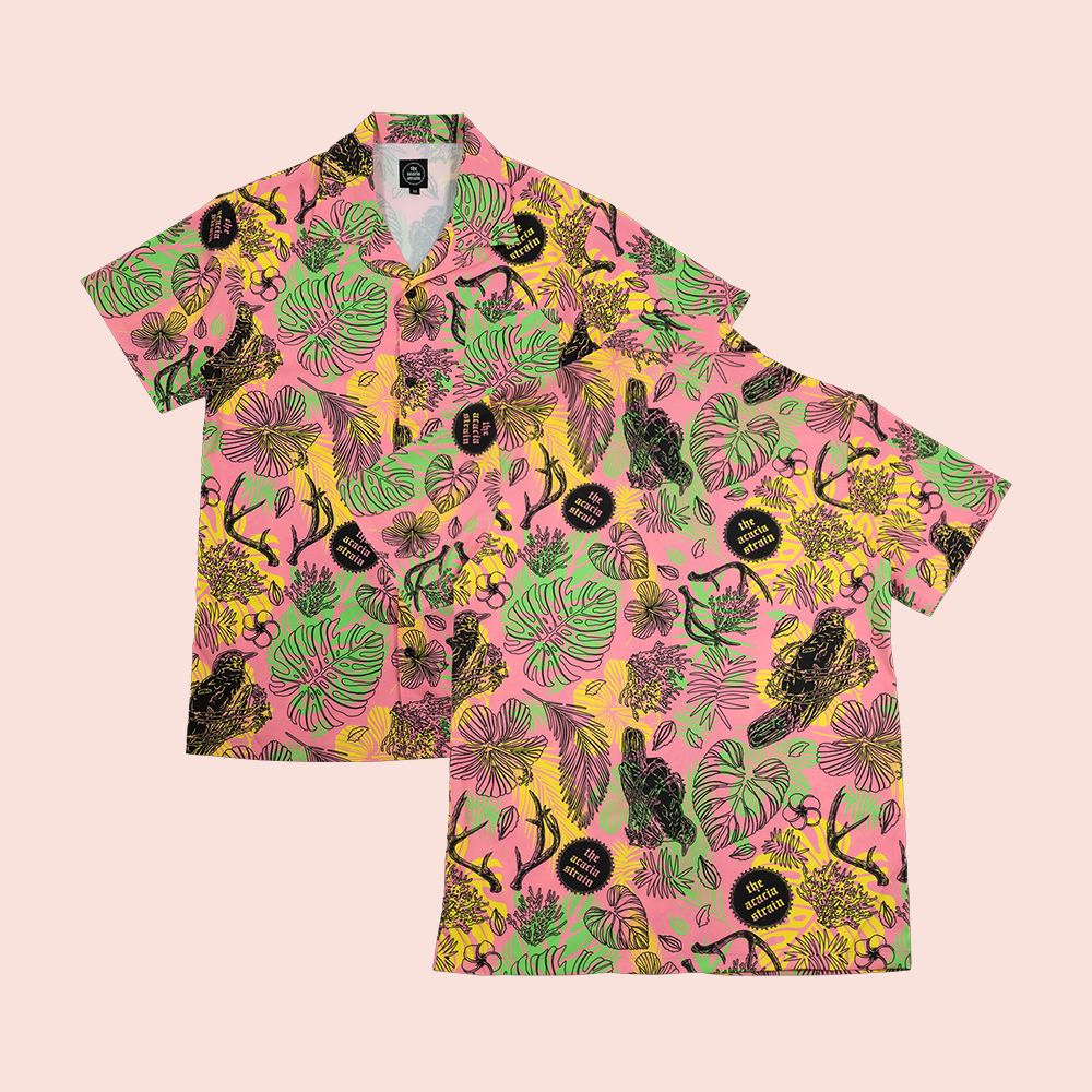 The Acacia Strain Merch Six Feet Closer To Hawaii Hawaiian Shirt Best Gifts For Fans