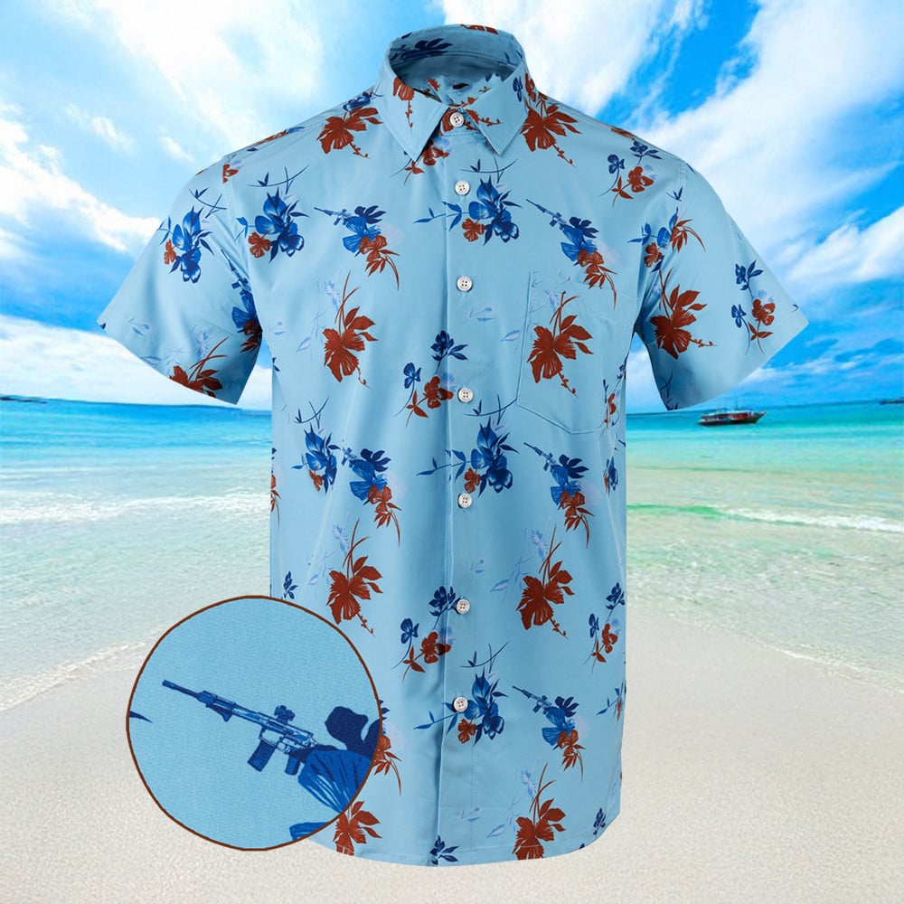 The Apple Pie Hawaiian Shirt Button Up Shirts For Summer Gifts For Men's