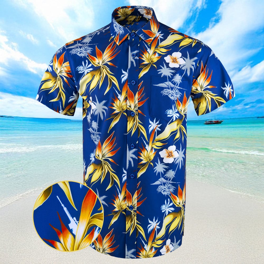 The Butcher V2 Hawaiian Shirt Button Up Shirts For Summer Gifts For Son
