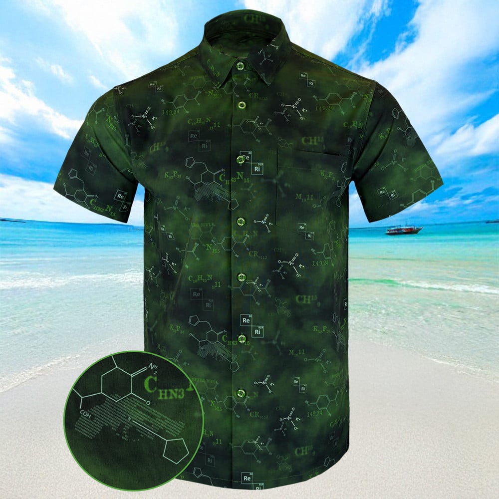 The Chemist Hawaiian Shirt Button Up Shirts For Summer Gifts For Son In Law