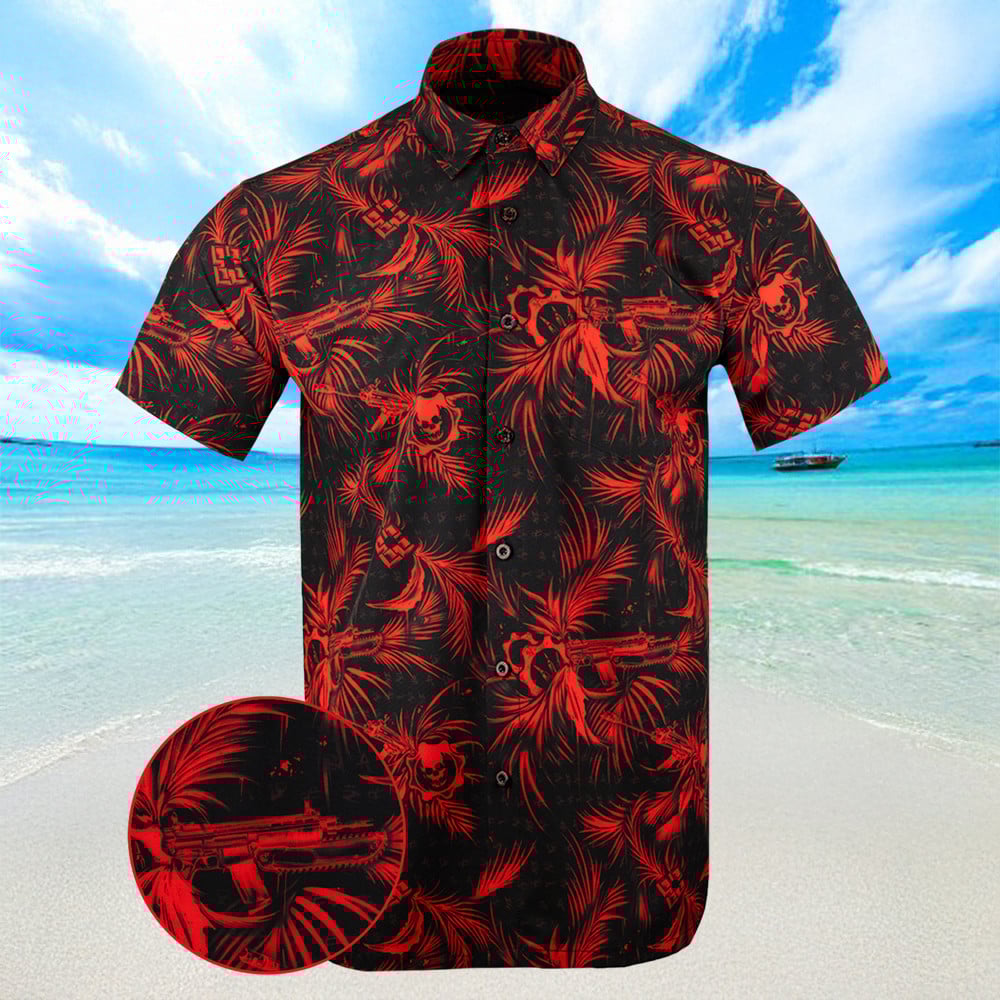 The Cog Hawaiian Shirt Mens Short Sleeve Button Down Summer Shirts Gifts For Son