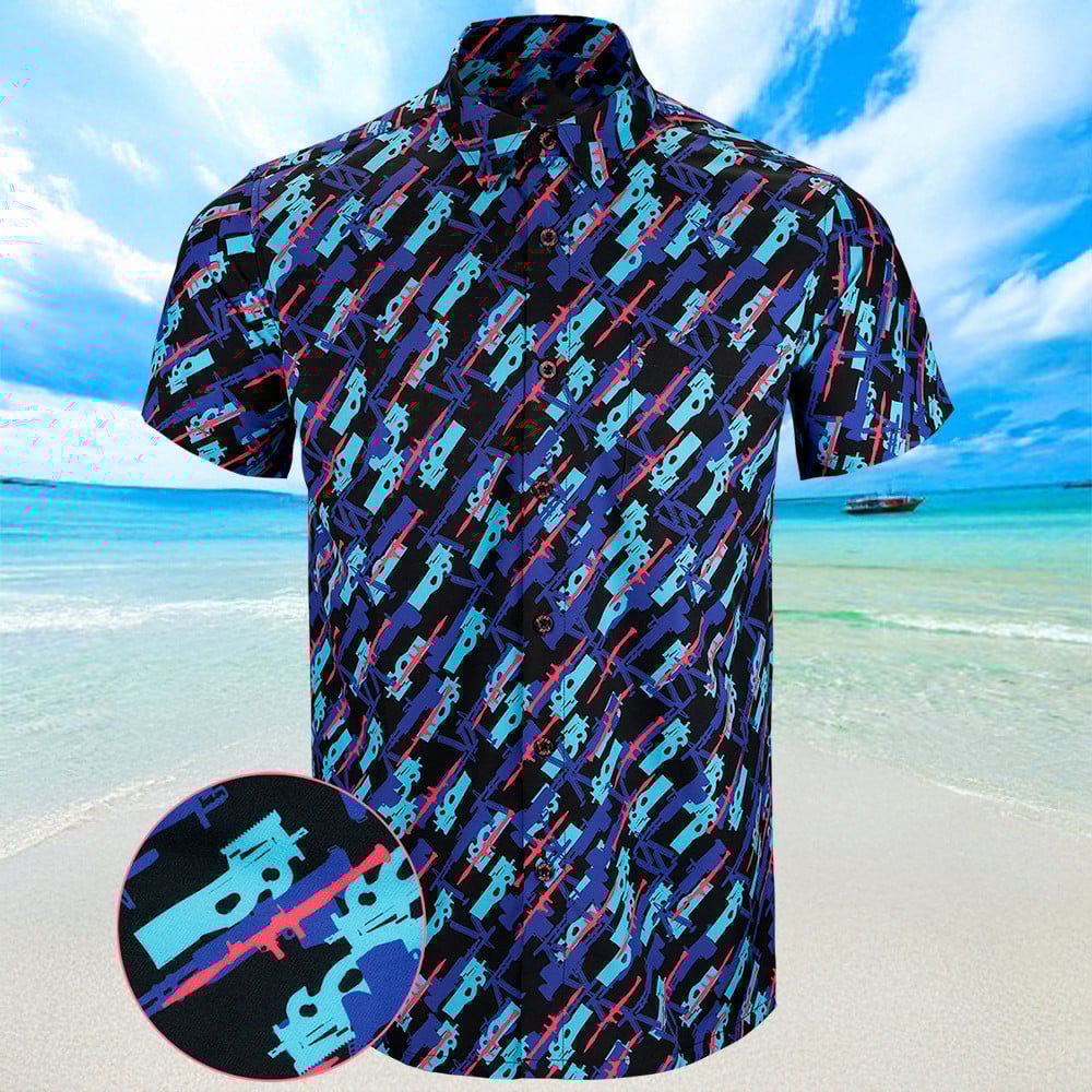 The Livery Hawaiian Shirt Summer Button Up Men Best Gifts For Son