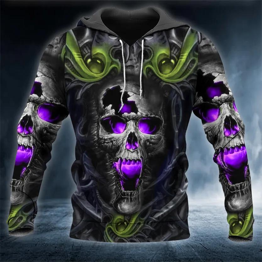 The Mystery Of Cracked Skull 3D All Over Print Hoodie