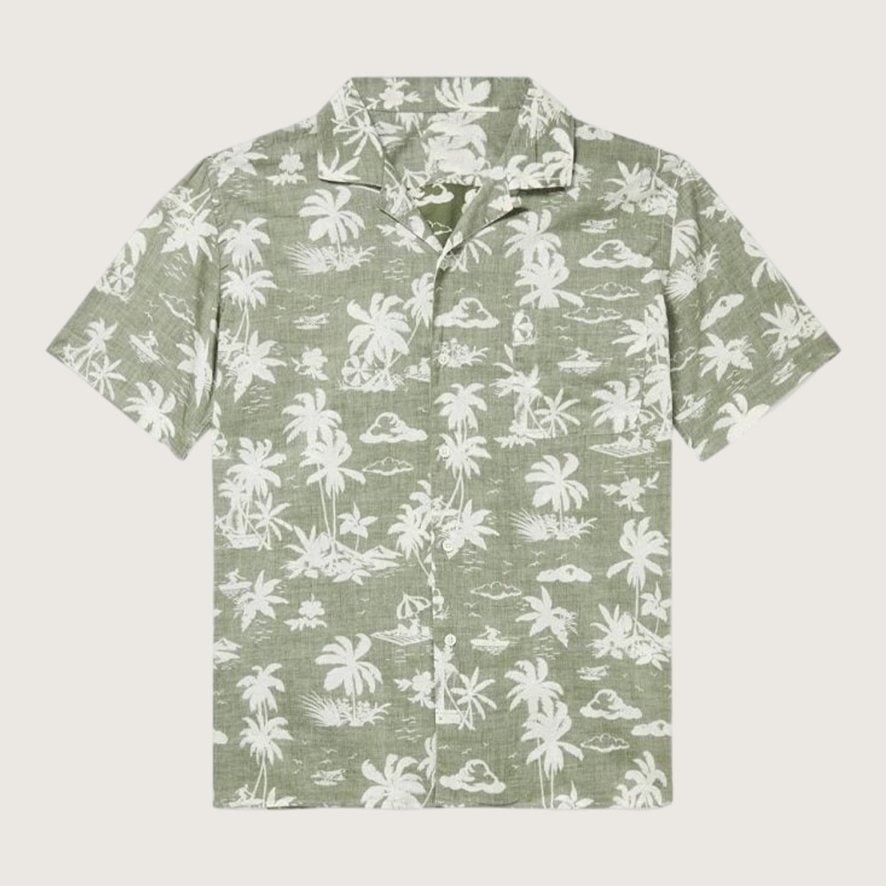 The White Lotus Palm Hawaiian Shirt Ethan Spiller Shirt Gifts For Will Sharpe Lovers