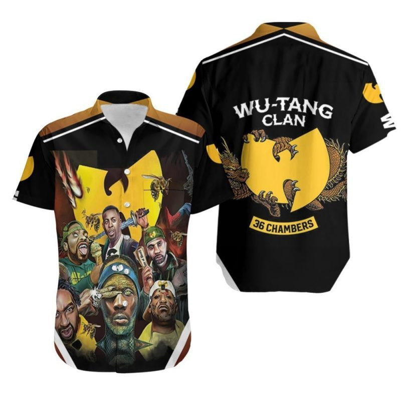 The Wutang Clan Judgement Day Commeth Legend Hip Hop For Fan Hawaiian Shirt Tropical Aloha Button Up