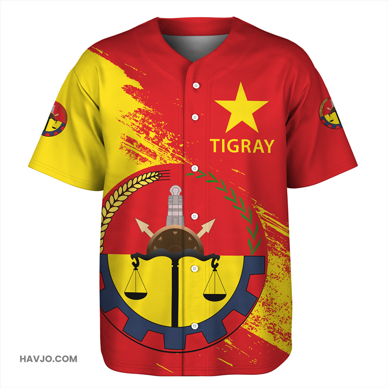 Tigray Special Style Baseball Jersey