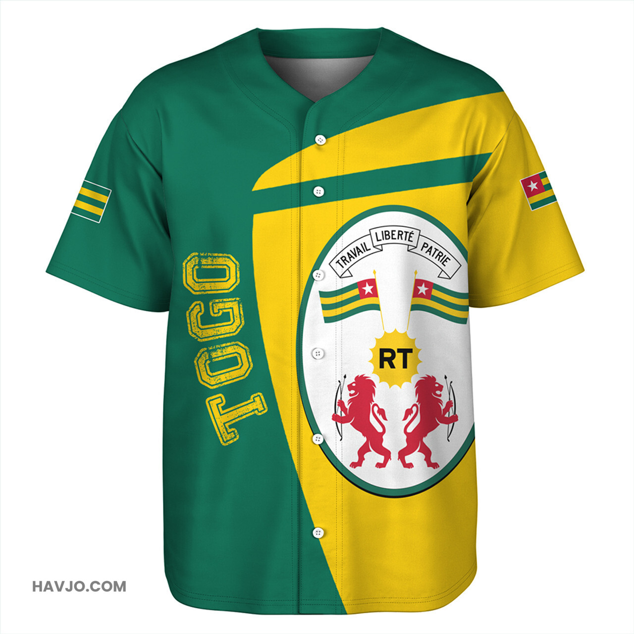Togo Half Concept Baseball Jersey
